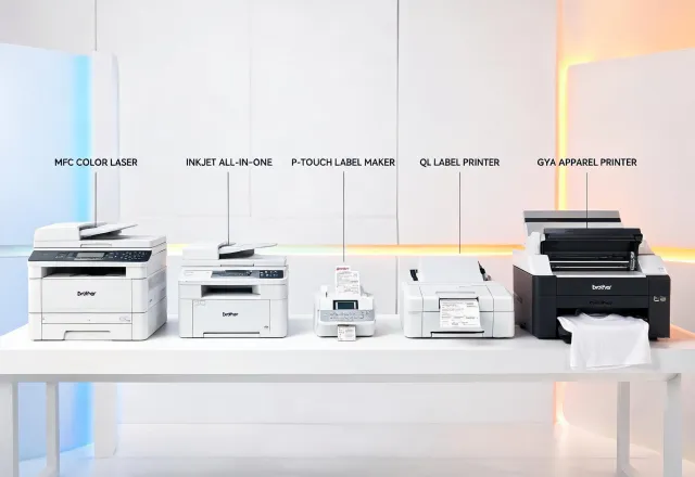 Brother specialty printer and label printer lineup
